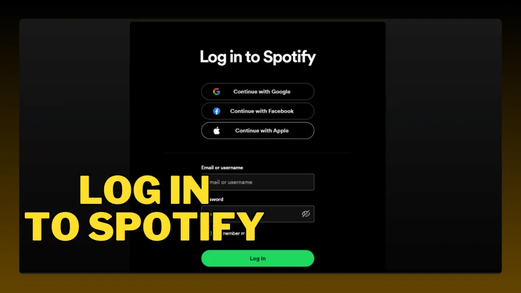 Accede a tu cuenta de Spotify y busca música