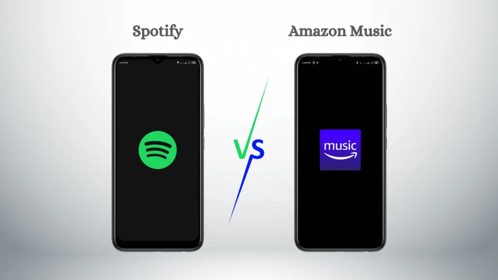 Spotify-vs-Amazon-Music_Interfaz de usuario